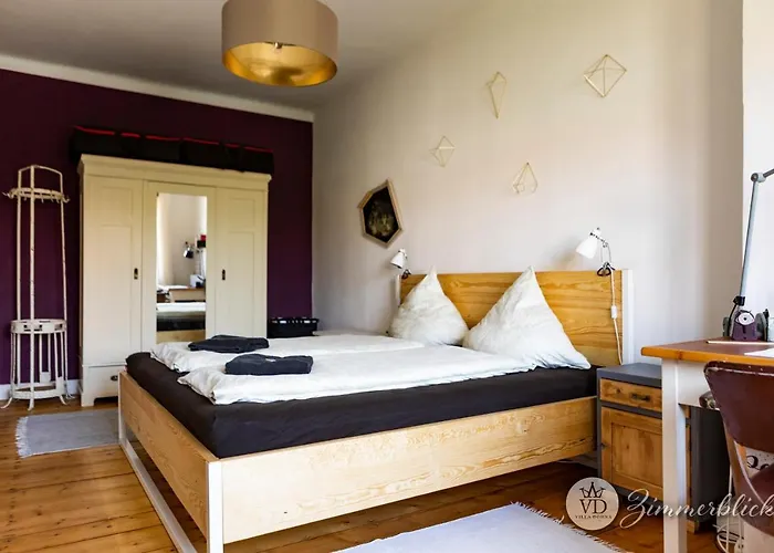 Zimmerblick Dohna Appartement Leipzig